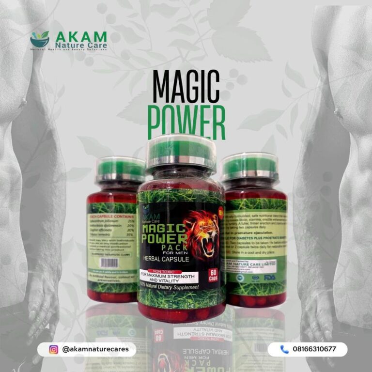 magic power capsules for increased sexual functions.
