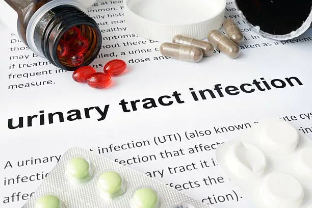 a text with the words urinary tract infection